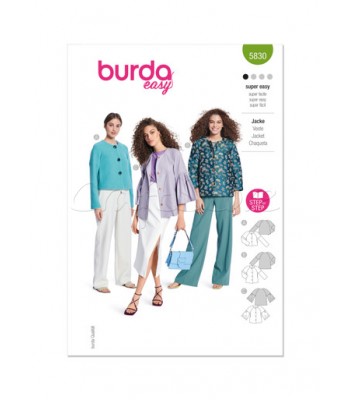 BURDA πατρόν JACKET 5830